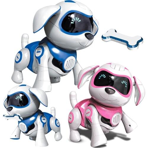 Hot Sale Electronic Pet Toy Dog Music Sing Dance Intelligent Mechanical Infrared Sensing Smart Robot Dog Toys For Children Gifts