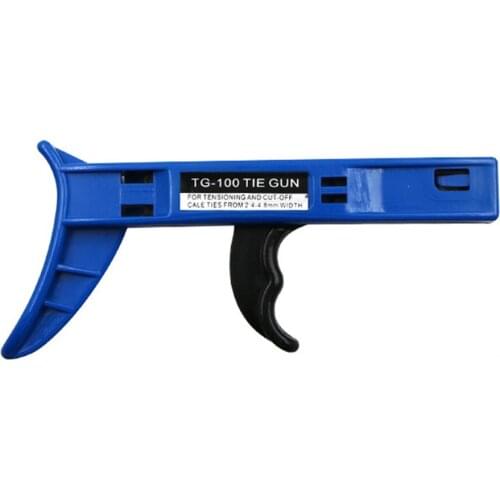 1PC TG-100 Fastening cutting tool special for Cable Tie Gun For Nylon hand tools Width 2.2mm To 4.8mm Cable Tie Guns Hand Tools