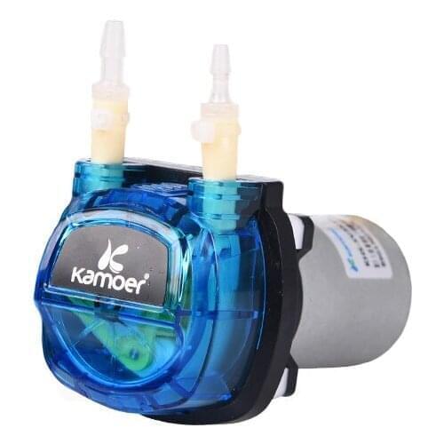 KHM DC Brush Motor Peristaltic Pump 12/24V High-precision Corrosion-resistant Mini Self-priming Pump