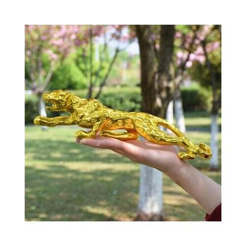 Money Leopard Auto Arrangement Money leopard Home Furnishing Decor Art gift ornaments business lucky European desk display