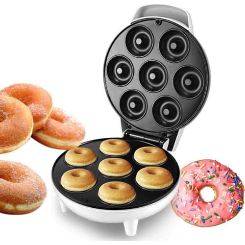 1200W Mini Electric Doughnut Maker Household Breakfast Machine Kitchen Appliance EU Plug 220V Kitchen Appliances