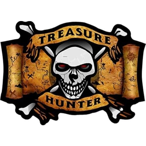 S50178# 13/15/17CM Personality PVC Decal Skull Crossbones Car Sticker on Motorcycle Laptop Decorative Accessories