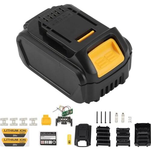 DCB200 Battery Plastic Case (No Battery Cell ) PCB Circuit Board for Dewalt 18V 20V DCB200 Li-Ion Battery