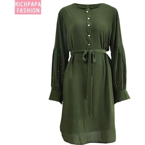 Plus Size 5XL Spring Summer Abaya Turkey Islam Arabic Muslim Long Top Women Musulman Saudi Arabe Long Tops Ropa Musulmana Mujer