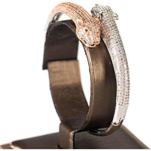 LAN PALACE luxury cubic zirconia dubai jewelry set snake bangle 4 colors free shipping