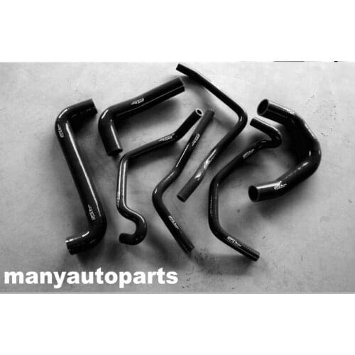 For HOLDEN COMMODORE VY V8 5.7L LS1 Silicone radiator heater hose BLK 02 03 04
