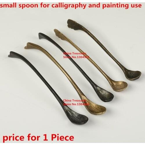 Very small size,Spoon for Calligraphy and Painting Use,Water Spoon for Grinding the Ink Paint