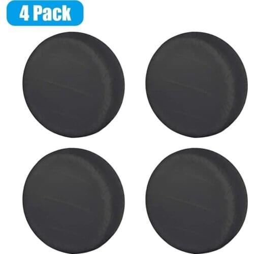 4pcs/set Spare Tire Covers Car SUV Tire Cover Case Oxford Cloth Car Tires Storage Bag Auto Wheel Protector Accessories