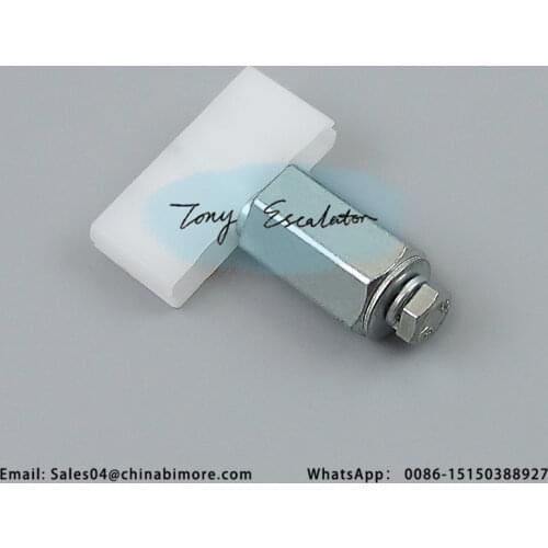 50pcs/lots Elevator door slider general landing door hall door slider foot floor door sill elevator accessories M6 M8