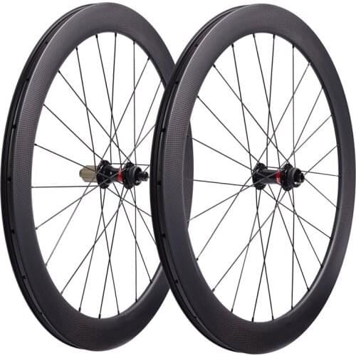 1450g 700c 42mm asymmetric clincher tubeless road disc bike carbon wheels 25mm width D791SB D792SB 24H bicycle racing wheelset