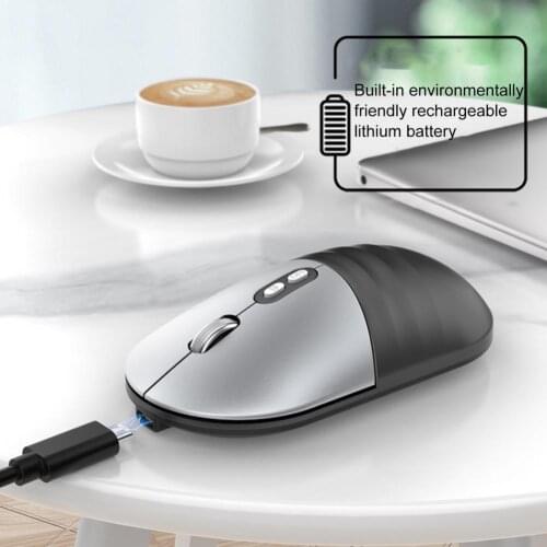 Cordless Wireless 2.4GHz Bluetooth Mouse Mice for Laptop PC Computer +USB Receiver Ergonomic 5 Keys 1600dpi Laser PC Mice