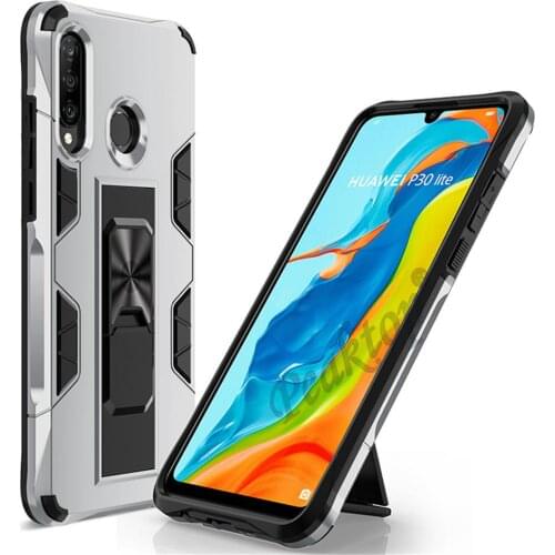 P30Lite P40 Pro Plus Armor Case for Huawei P40 Pro Lite E Shockproof Magnetic Bumper Cover for Huawei P 30 40 Light E Case