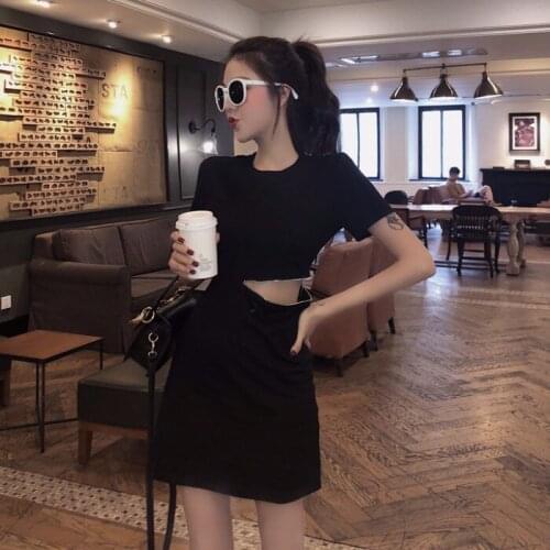 Cheap wholesale 2019 new Spring Hot selling womens fashion casual sexy Dress BW19