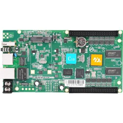 HD-C10; asynchronous Full-color LED display controller;;control 384W*320H pixel/1024W*120H pixel