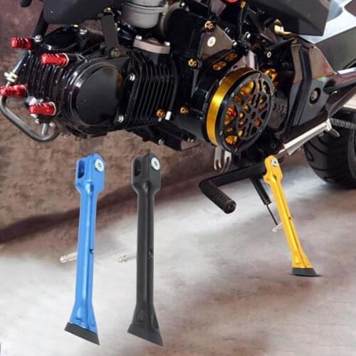 Motorcycle Motorbike Aluminum Alloy Support Kickstand Parking Foot Side Stand