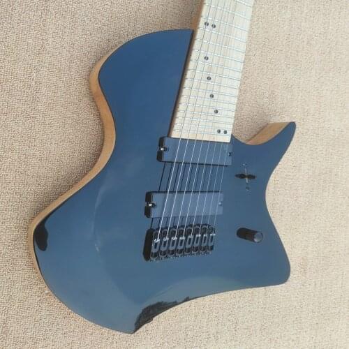 Our factory produces high quality 8 string electric guitar , maple 5 neck Maple finger board, free transportation