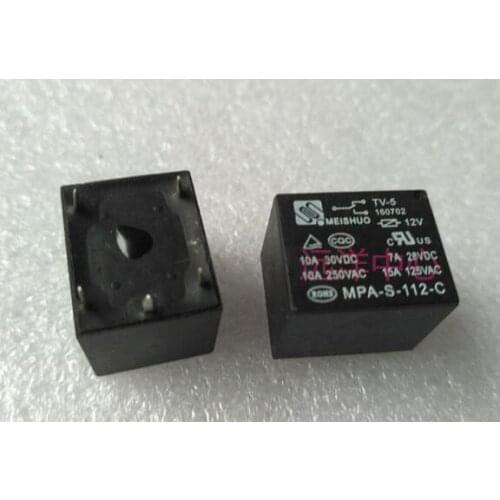 NEW relay MPA-S-112-C MPA-S-112-C-12V MPAS112C-12V 12V 12VDC DIP5 20PCS/LOT