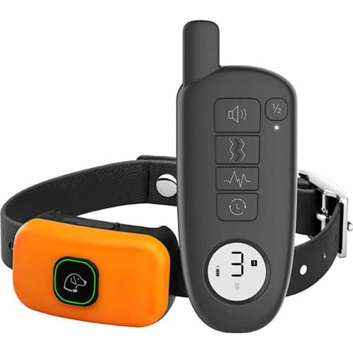 1300 Ft Range Remote With Rechargeable, Waterproof Dog Shock Collar Training Collar In Beep/Vibration/Shock Correction