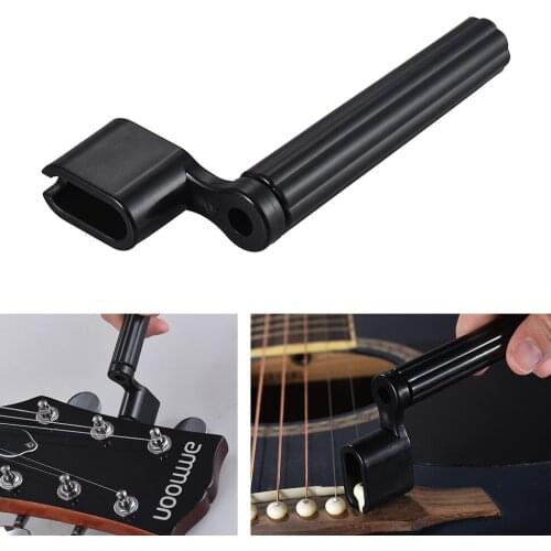 Plastic Acoustic Electric Guitar Bass String Peg Winder Bridge Pin Puller Guitar Repair Maintenance Tool Luthier Tool Plastic
