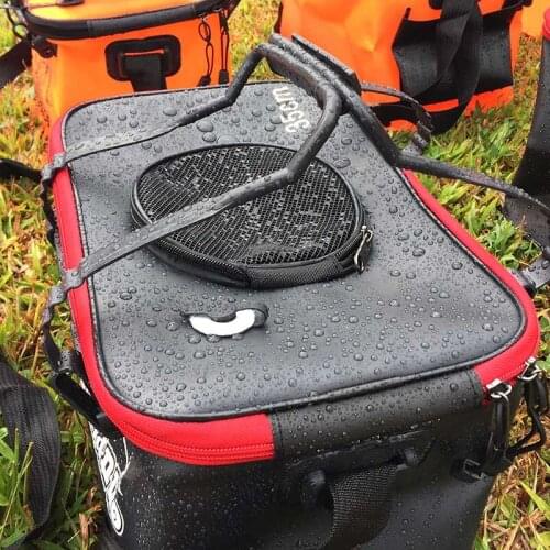 Portable Fishing Bag EVA Folding Fishing Bucket Live Fish Box 11/19/23/28/35L High Capacity Fishing Tackle Box Storage Bags