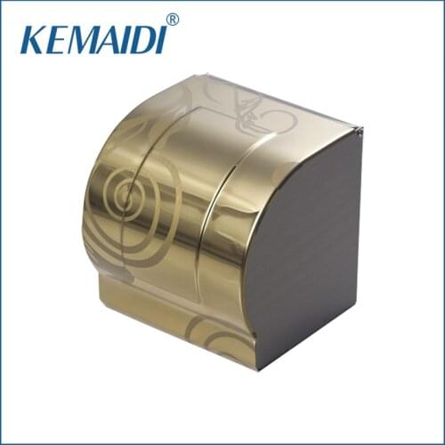 KEMAIDI Toilet Paper Roll Holder Wall Mounted Toilet Paper Box Toilet Paper Box Toilet Paper Holder Bathroom Tissue Box