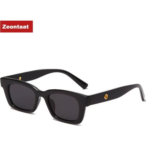 Vintage Cateye Sunglasses Women Small Frame Mirror Sun Glasses Female Fashion Brand Designer Retro Black Oculos De Sol