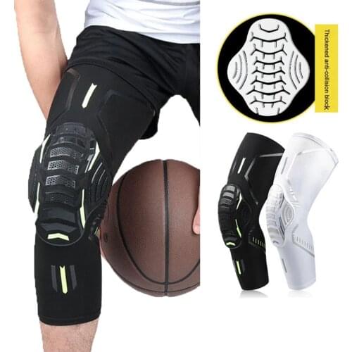Hot 1PC Sports Kneepad Men Elastic Knee Pads Support Sleeve Non-Slip Bandage Compression Leg Warmer For Men and Women