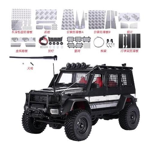 MN MN86K MN86KS G500 Big G RC car spare parts upgrade Antenna foot Pedal Window Rear View Lens Cable Top Light Wiper Fender