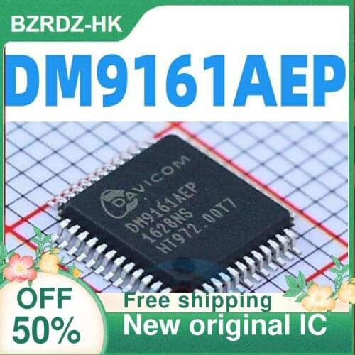 2-10PCS/lot DM9161AEP DM9161 LQFP48 New original IC