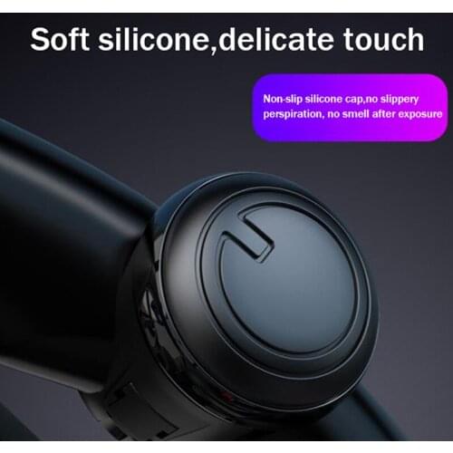 1Pcs New Sports Steering Wheel Spinner For Car Camaro Heavy Duty Car Truck Handle Suicide Knob with Clamp Car Accessories For PC