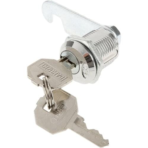 20mm Locker Lock Cabinet Letter Mailbox Drawer W/ Eccentric Key Cylinder