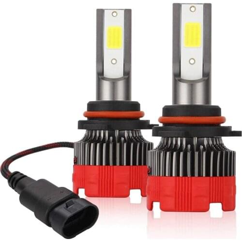 9005 LED Headlight Bulbs 6000K HB3 HI/Low Beam 55W 8000 Lumens Fog Lamp Bright Waterproof DOB Kit 2 Lamps 360° Rotation