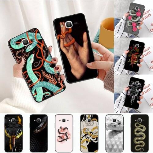 Hand Snake Flower animal Phone Case For Samsung Galaxy J2 J4 J5 J6 J7 J8 2016 2017 2018 Prime Pro plus Neo duo