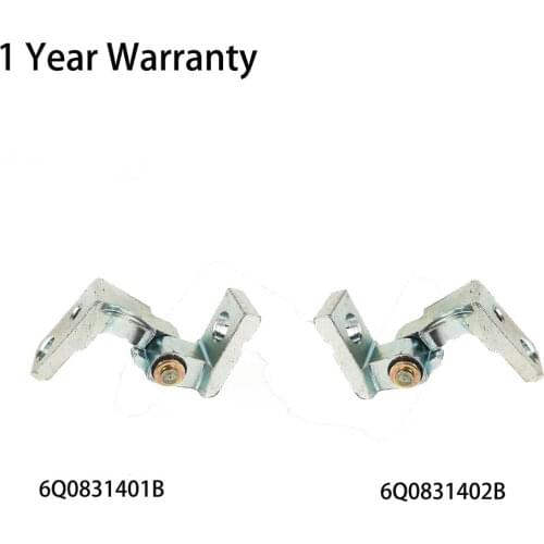2PCS Door hinge 6Q0831401B 6Q0831402B for VW TIGUAN FOX CADDY