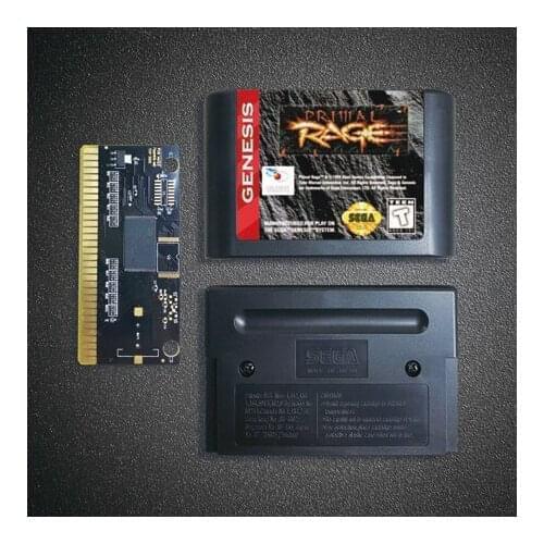 Primal Rage - 16 Bit MD Game Card for Sega Megadrive Genesis Video Game Console Cartridge