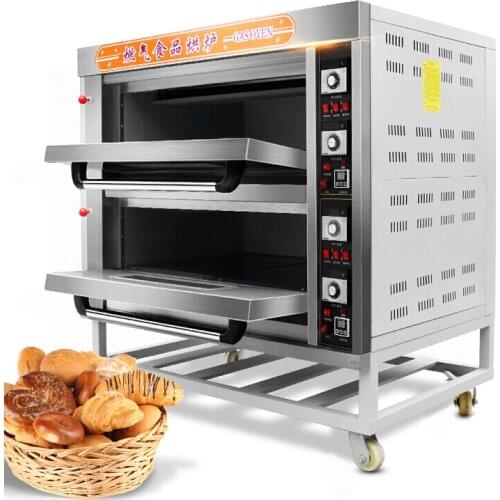 Commercial Luxurious Gas Oven for bread bakery