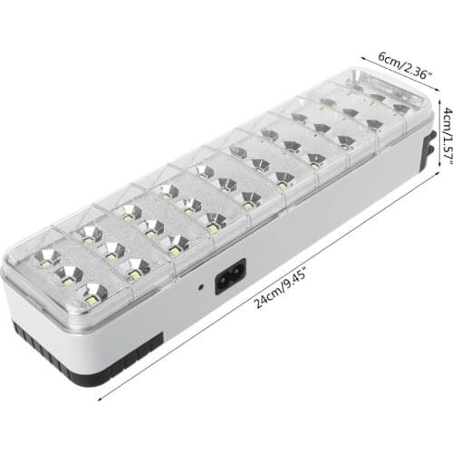 L38A 30LED Multi-function Emergency Light Rechargeable LED Safety Lamp 2 Mode For Home Camp Outdoor