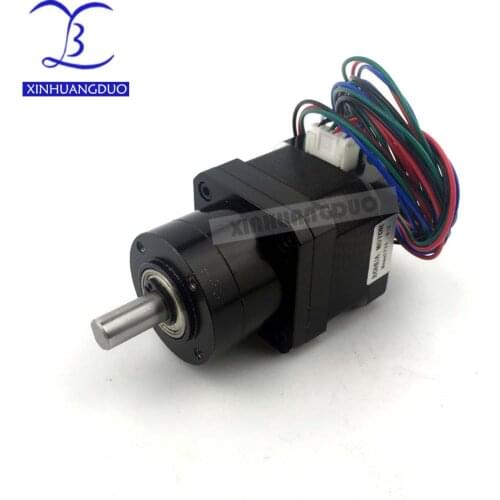 Nema 17 Stepper Motor Gear ratio 5:1 14:1 19:1 34mm Planetary Gearbox High Torque Geared Stepper Motor 1.68A DIY CNC 3D Printer