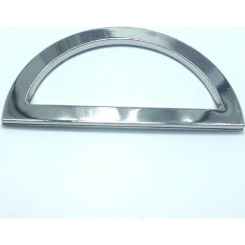 30 Piece 130 x 55 mm NICKEL Metal Purse Eyelets