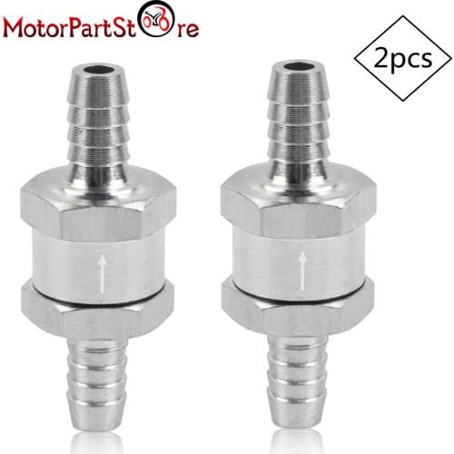 5Pcs One Way Fuel Non Return Check Valve 10mm Petrol And Diesel Oil Carburetor Hose Pipe Connector