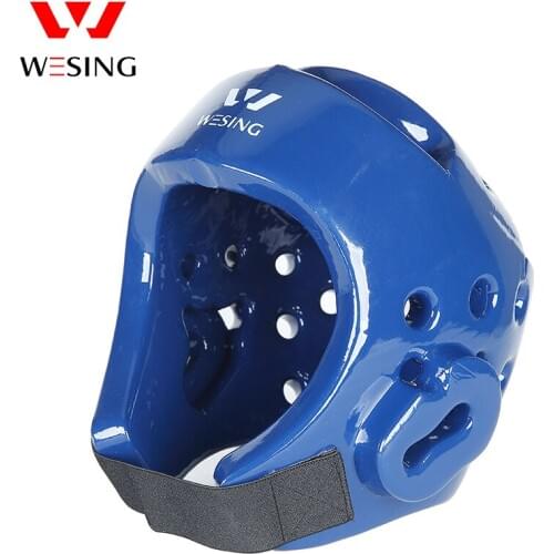 Wesing official store Taekwondo Helmets Men Women Taekwondo Headguard Training Head Protector Red Blue