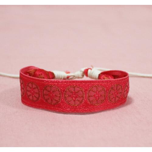 Braided Bracelet Weave Bracelets for Women Boho Jewelry Ethnic Pattern Pulseras Mujer Moda 2021 Female Jewellery