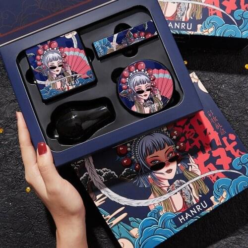 NEW Beauty gift Makeup Sets make up Gift Box suit Lipstick Ivory Concealer Eyeshadow palette Setting Powder maquiagem cosmetic