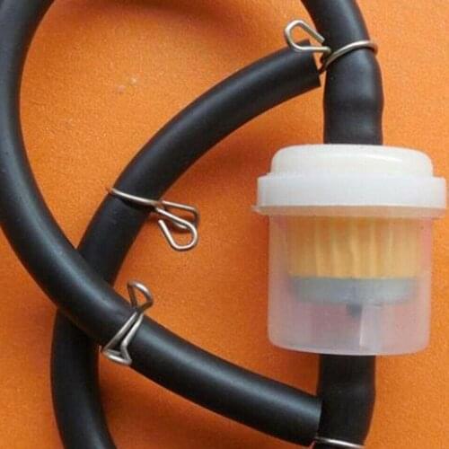 Universal gas / fuel filter, inline fuel filter 6mm-8mm 1