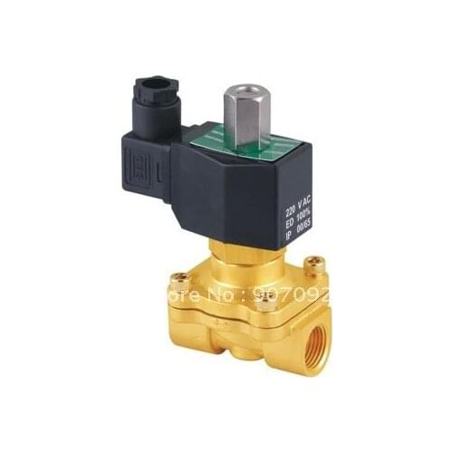 1/2'' Water Solenoid Valves 2W160-15 Normally Open In Stock Made In China With DIN Coils Standard Voltages
