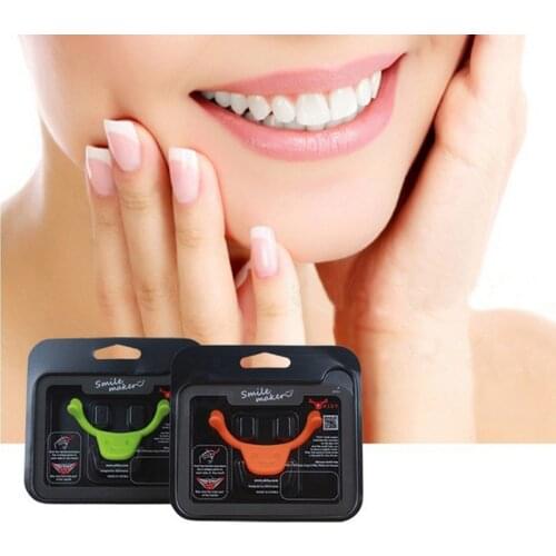 1 PC Smile Orthodontic Braces Maker Personal Improve Smiley Mouth Lip Facial Muscle Exerciser Slim Mouth Piece