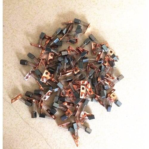 100pcsCarbon brushs strong 210 90 204 Marathon Replace 102 105L handle carbon brush All strong Electric Manicure Drill Accessory