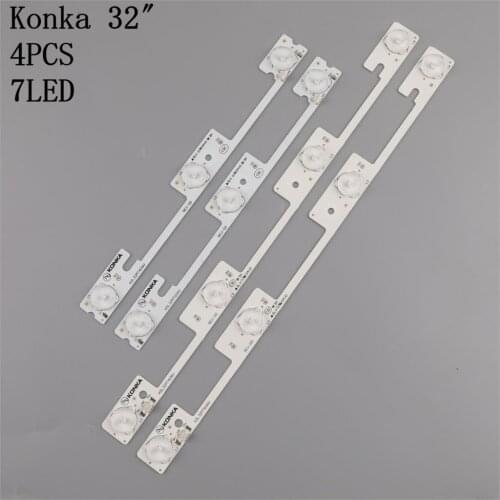 20pcs original for Konka KDL32MT626U 10PCS 4LED&10PCS 3LED 35019055 35019056 light bar 32 inch backlight lamp LED strip 6v