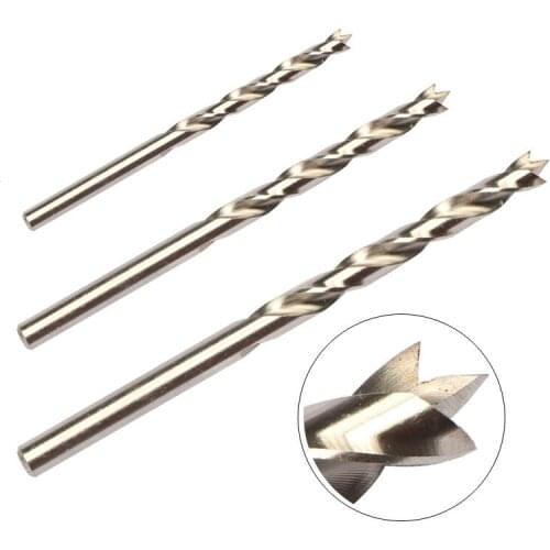 6Pcs Woodworking Dowel Locator Drill Bits Twist Drill Bit 5/6/7/8/9/10MM Wood Work Drilling Rotary Fully Ground Tools