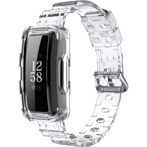 ANBEST Watchbands for Fitbit Inspire 2 Newest Sport Strap Band+Case for Fitbit Inspire/Fitbit Inspire HR Watch Accessories